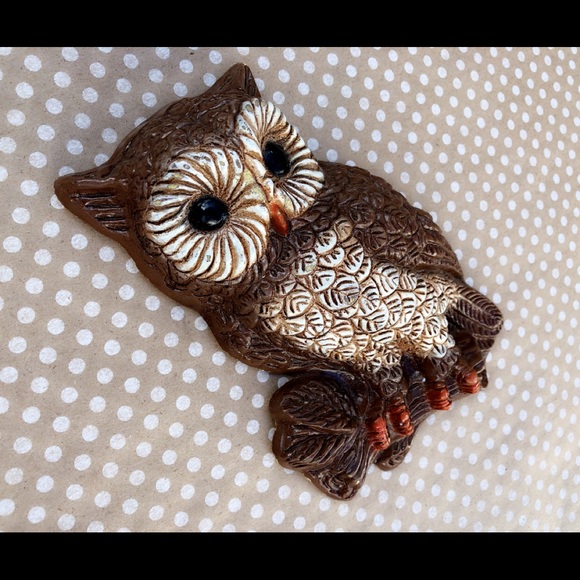 SOLD via Etsy! Vintage/Retro Deco Owl Wall Accent! - Picture 3 of 6